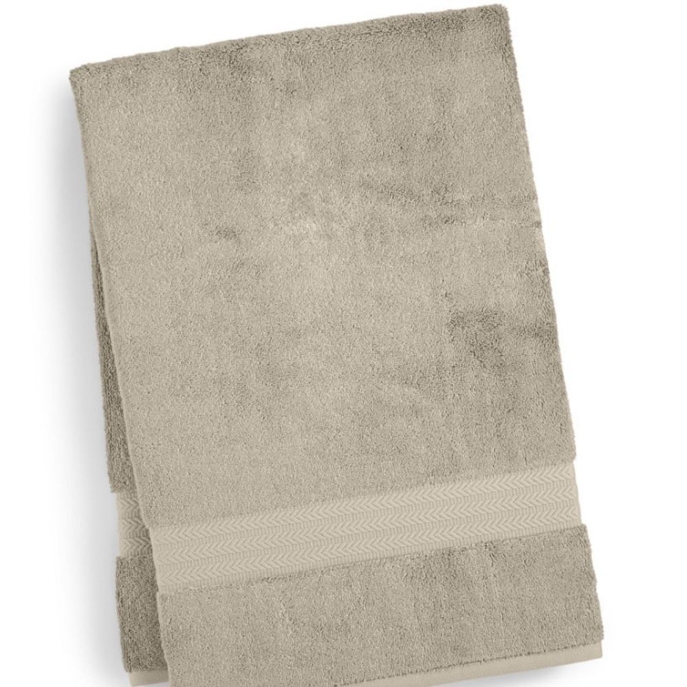 - Hotel Collection Finest Elegance 30” X 56”Bath Towel, Color: Natural